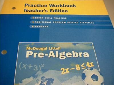 Read Mcdougal Littell Pre Algebra Teacher39S Edition Online 