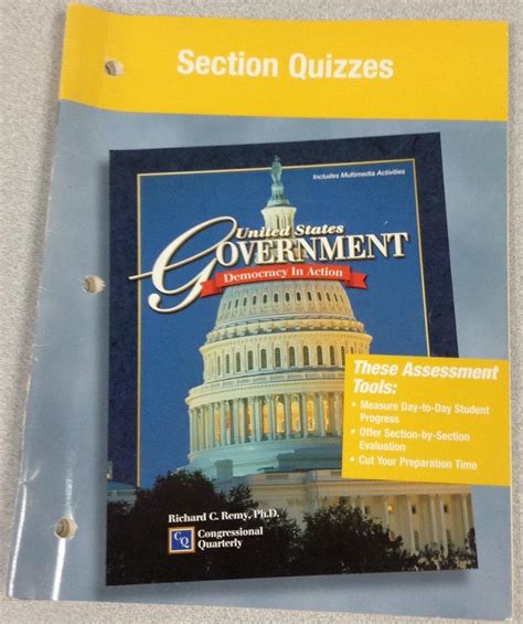 mcgraw government section quizzes answer key