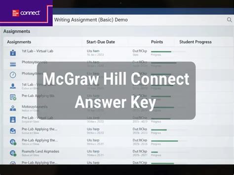 Mcgraw Hill Connect Ed Answer Key Accounting