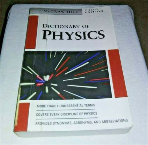 Mcgraw Hill Dictionary Of Physics And Mathematics