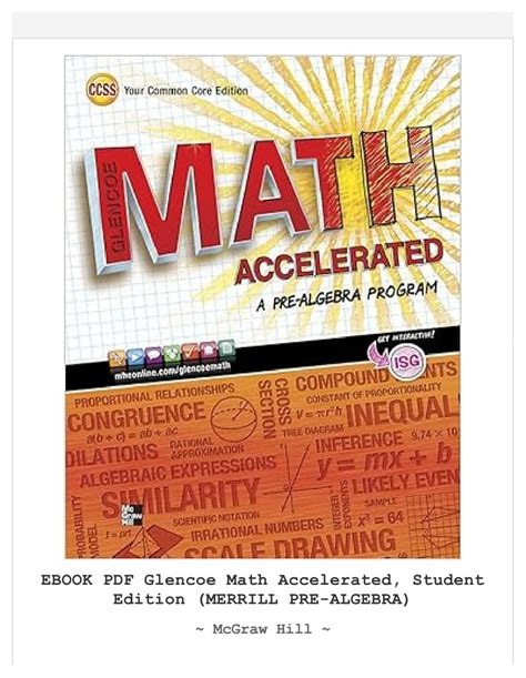 Mcgraw Hill Math Accelerated Pre Algebra Answers