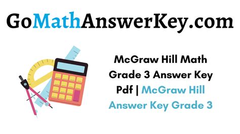 Mcgraw Hill Math Grade 3 Answer Key Pdf Key Details 3rd Grade - Key Details 3rd Grade
