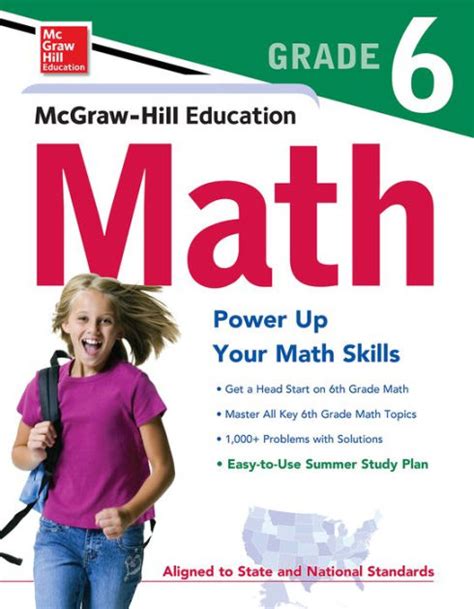 Mcgraw Hill Math Grade 6 Third Edition Mhprofessional Sixth Grade Math Workbook - Sixth Grade Math Workbook