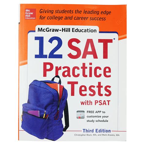 Download Mcgraw Hill Education 12 Sat Practice Tests With Psat 3Rd Edition 