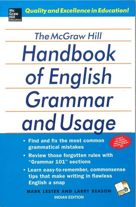 Read Online Mcgraw Hill Handbook English Grammar Usage 