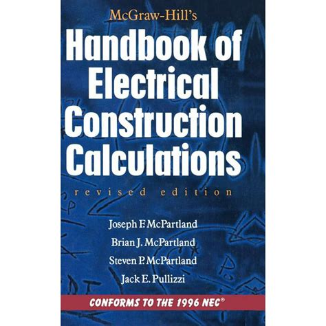 Read Online Mcgraw Hill Handbook Of Electrical Construction Calculations Revised Edition 