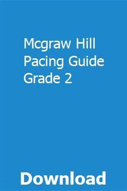 Download Mcgraw Hill Pacing Guide 