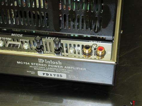 Read Mcintosh 754 User Guide 
