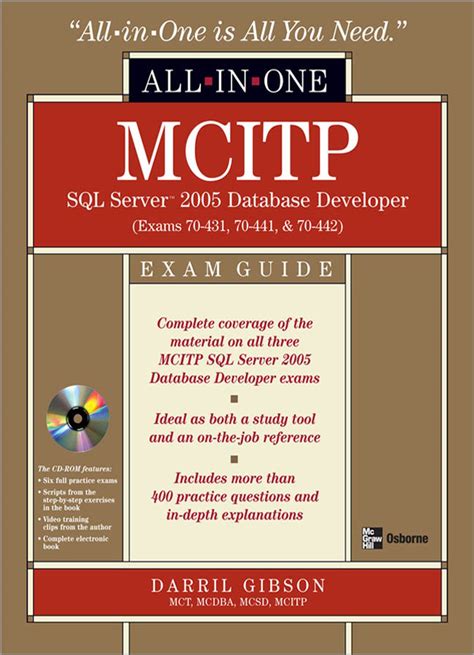 Mcitp Sql Server 2005 Database Administration All In One Exam Guide Exams 70 431 70 443 70 444
