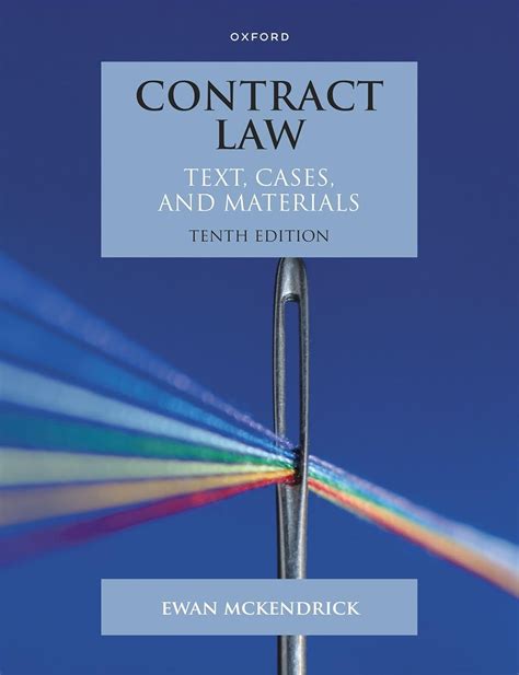 Mckendrick Contract Law