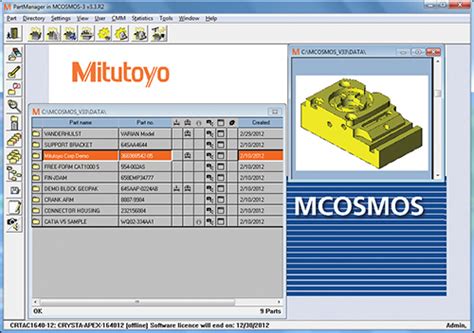 Mcosmos Cmm Software