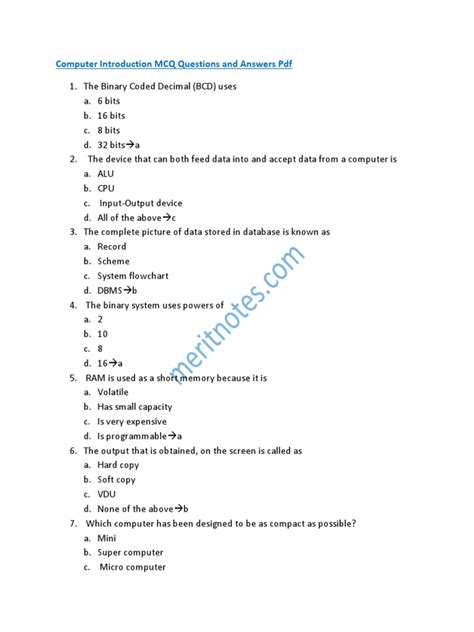 mcq for introduction to computer business application