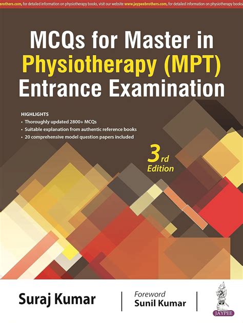 Mcq For Master Of Physiotherapy Entrance Test