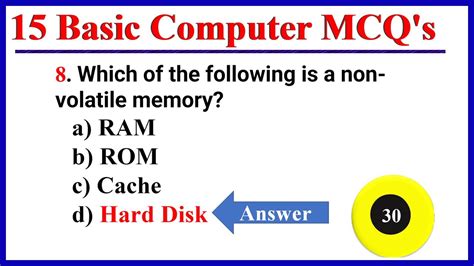 Mcq Questions For Msc Computer Science Entrance