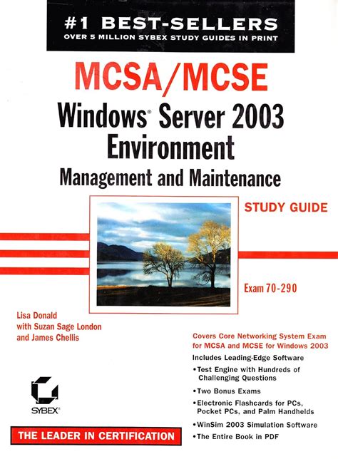 Full Download Mcsa Mcse Exam 70 290 Windows Server 2003 Environment Management And Maintenance Study Guide 