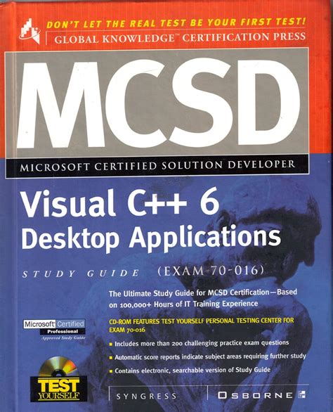 Read Mcsd Visual C 6 Desktop Applications Study Guide Exam 70 016 