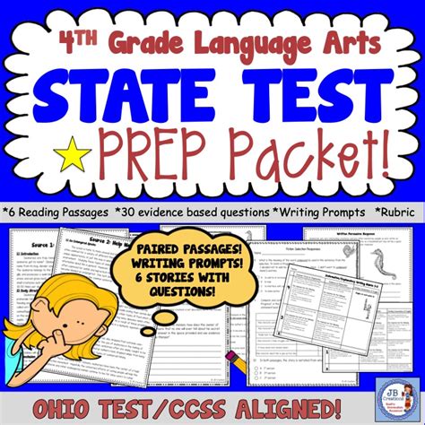 Mct2 4th Grade Language Arts Practice Tests