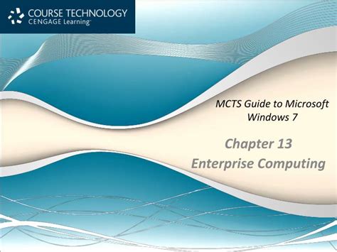 Download Mcts Guide To Microsoft Windows 7 Chapter 2 