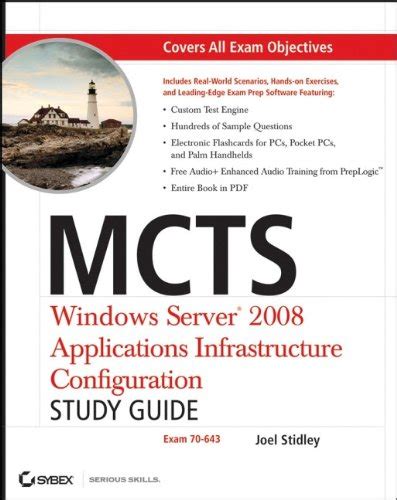 Read Mcts Windows Server 2008 Applications Infrastructure Configuration Study Guide Exam 70 643 