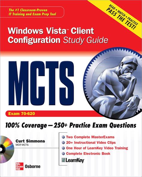 Full Download Mcts Windows Vista Client Configuration Study Guide Exam 70 620 Study Guide Cd 