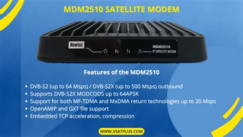 Mdm2510 Vsat Plus