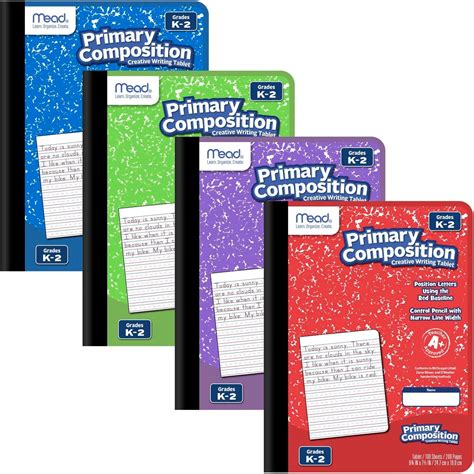 Mead Primary Composition Notebook