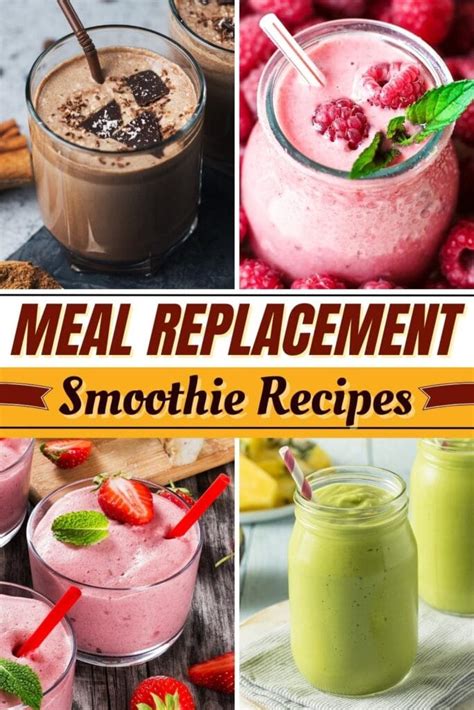 Meal Replacement Smoothies