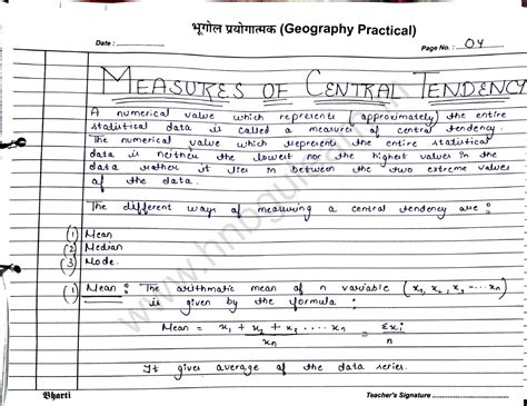 Mean In Geography