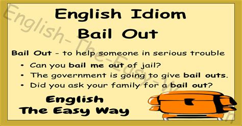 meaning - to bail out vs to back out - English Language & Usage …