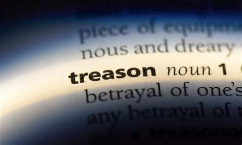 Meaning For Treason