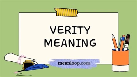Meaning Of Verity