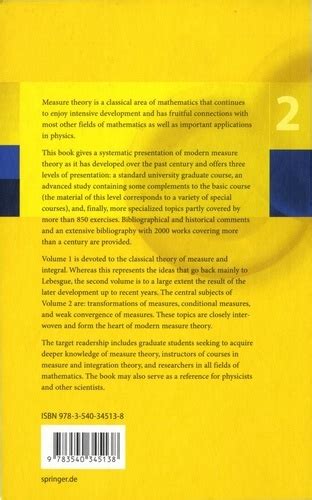 Measure Theory Volume 2 Wikith Ntnu