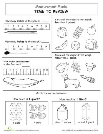 Measurement Mania Time To Review Worksheets 99worksheets Measuring Time Worksheet - Measuring Time Worksheet