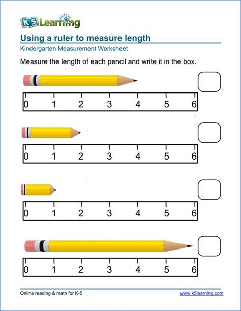 Measurement Worksheets K5 Learning Measurement Worksheet Inches - Measurement Worksheet Inches