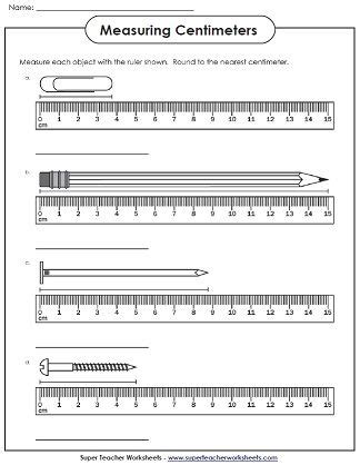 Measurement Worksheets Super Teacher Worksheets Inch Measurement Worksheet - Inch Measurement Worksheet