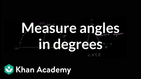 Measuring Angles In Degrees Video Khan Academy Unknown Angle Measures 4th Grade - Unknown Angle Measures 4th Grade