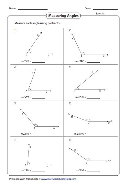 Measuring Angles Worksheet Answer Key   Measuring Angles Textbook Answers Corbettmaths - Measuring Angles Worksheet Answer Key
