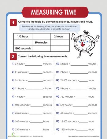 Measuring Time In Minutes Worksheets Measuring Time Worksheet - Measuring Time Worksheet