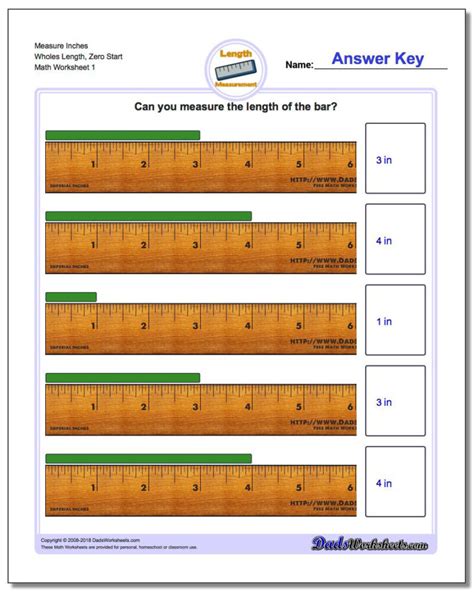 Measuring To The Nearest 1 2 Inch Worksheets Measurement Inches Worksheet - Measurement Inches Worksheet