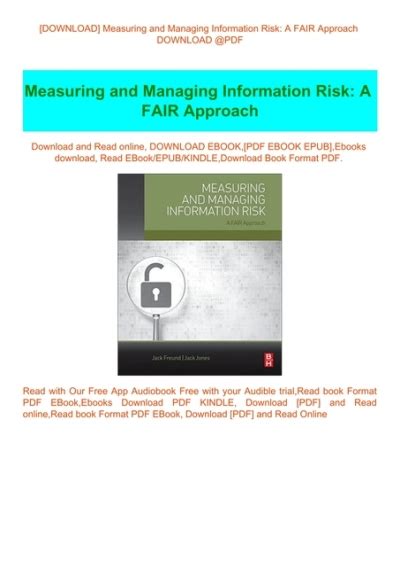 Read Online Measuring And Managing Information Risk A Fair Approach 
