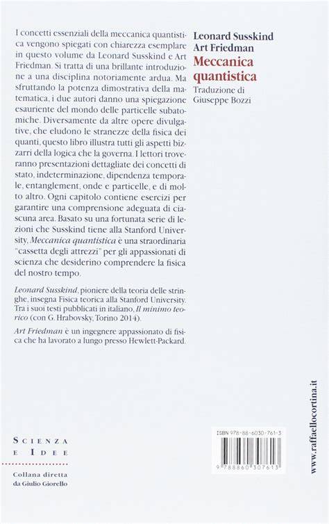 meccanica quantistica il minimo indispensabile pe
