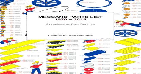 Read Meccano Parts List 2001 2011 