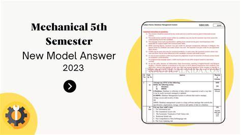 mechanical 5th semester