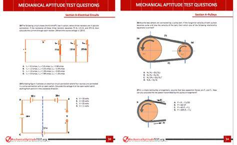 mechanical aptitude test oil and gas questions