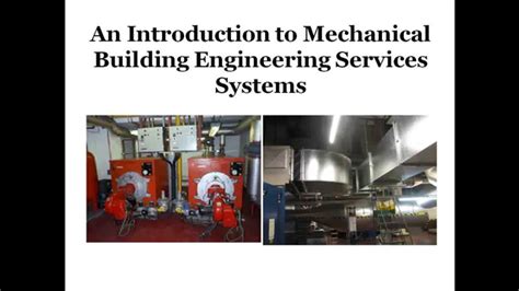 Mechanical Building Services Engineering Lecture Notes