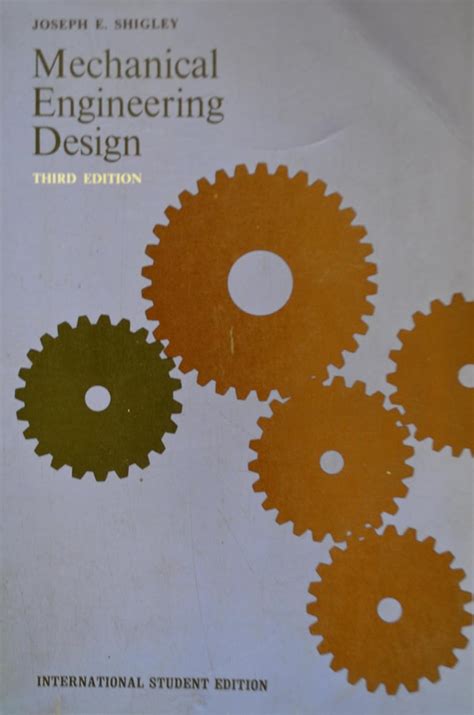 Mechanical Engineering Design Shigley 8th Edition