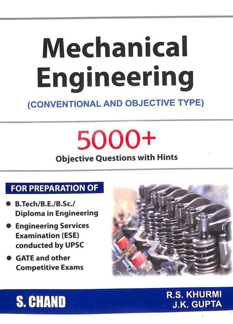 mechanical engineering objective book