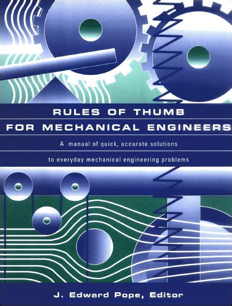 mechanical engineering rules of thumb pdf
