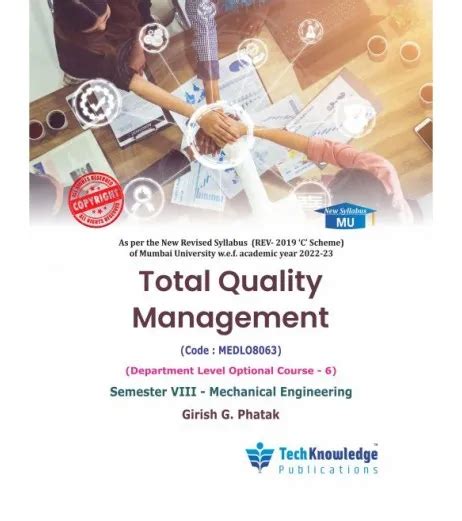 Mechanical Engineering Total Quality Management
