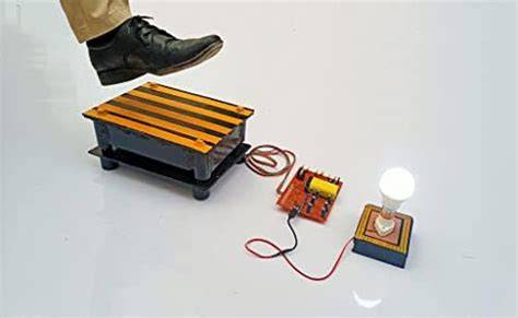 mechanical footstep power generation project report